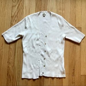 Target white cardigan/sweater